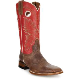   NEW Del Rio Saddle Technoride Red Brown Western Boots 7.5 M  