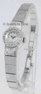 Ladies 14K White Gold and Diamond Hamilton Watch  