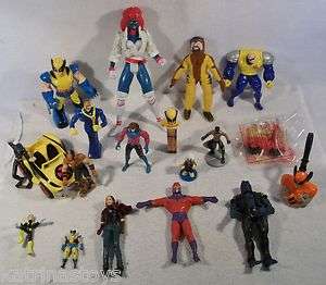   MARVEL X MEN jubilee wolverine cyclops xavier magneto toys figures A