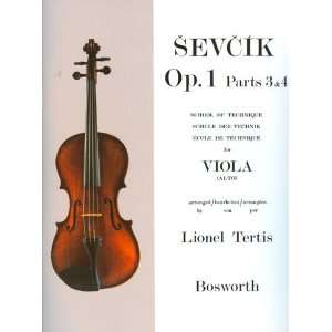  Sevcik, Otakar   Parts 3 & 4 School of Technics, Op. 1 