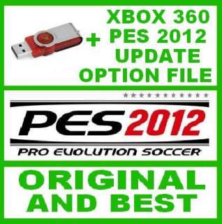 XBOX 360 PRO EVOLUTION SOCCER 2012 UPDATE OPTION FILE PES EVO  
