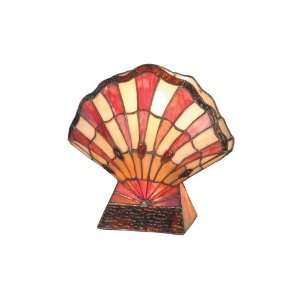  Dale Tiffany TA70712 La Jolla Accent Lamp, Art Glass Shade 