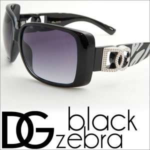 DG Sunglasses Womens Shades Zebra Designer Fashion 2011  