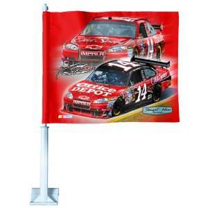  NASCAR Tony Stewart Car Flag