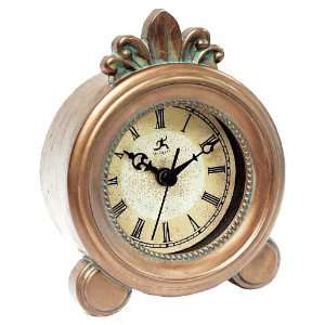  Tarnished Copper Finish Metal Alarm Clock: Home & Kitchen