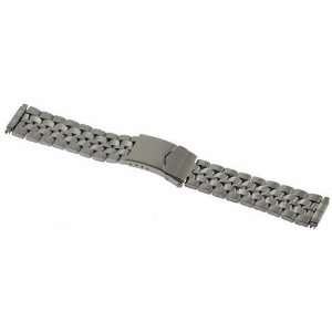   16MM   22MM Adjustable Stainless Steel Watch Bracelet Band Jewelry