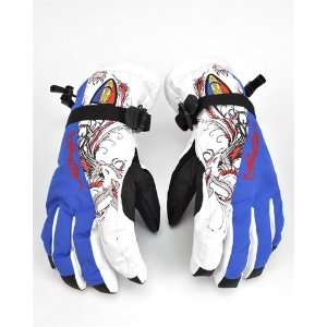  Ed Hardy Gloves Ski/ Snowboard Gloves Usa Special Limited 