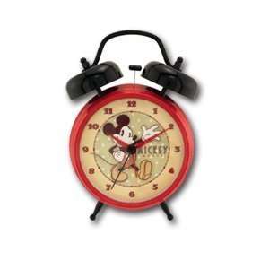 Disney Classic Mickey Mouse Twin Bell Alarm Clock 