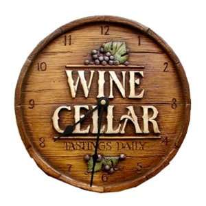  Wine Cellar Wall Clock