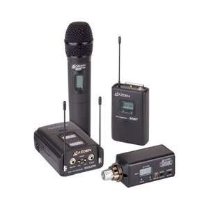  Dual channel Uhf Wireless Lavalier Microphone System Electronics
